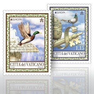 VATICANO - 2019 - Europa: Volatili nazionali - 2 v.