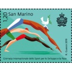 SAN MARINO - 2019 - Giornata Internazionale dello Sport per lo Sviluppo e la Pace - 4 v.