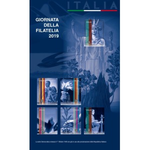 ITALIA - 2019 - Giornata della filatelia XLII serie - 1 BF