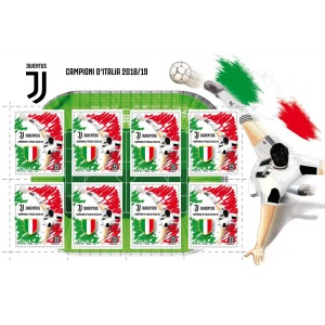 ITALIA - 2019 - Juventus campione d'Italia - 1 MF da 8 v.