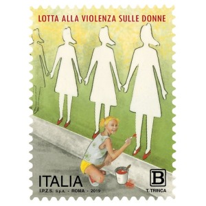 ITALIA - 2019 - Lotta alla violenza sulle donne - 1 v.