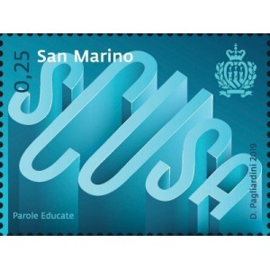 SAN MARINO - 2019 - Parole educate - 4 v.