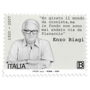 ITALIA - 2020 - 100° della nascita di Enzo Biagi - 1 v.