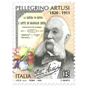 ITALIA - 2020 - 200° della nascita di Pellegrino Artusi - 1 v.