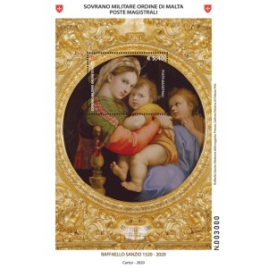 S.M.O.M. - 2020 - 500° della morte di Raffaello Sanzio - 1 BF