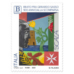 ITALIA - 2020 - 900° della morte del Beato Gerardo Sasso - 2 v.