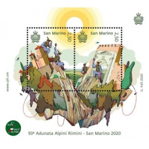 SAN MARINO - 2020 - 93° Adunata degli Alpini Rimini-San Marino 2020 - 1 BF