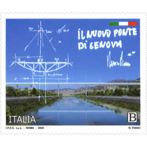 ITALIA - 2020 - Nuovo ponte Genova San Giorgio - 1 v.
