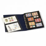 LEUCHTTURM - Cartella a 4 anelli OPTIMA EASY senza custodia - Blu