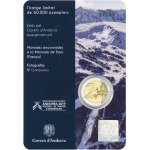 ANDORRA - 2019 - 2 € Finale della coppa del mondo di sci alpino - FDC in blister