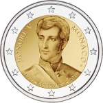 MONACO - 2019 - 2 € 200° della salita al trono di Honoré V - PROOF in cofanetto