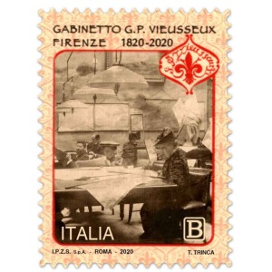ITALIA - 2020 - Gabinetto scientifico letterario G. P. Vieusseux di Firenze - 1 v. con codice a barre