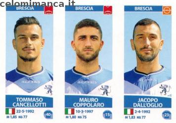 591 Tommaso Cancellotti Mauro Coppolaro Jacopo Dall Oglio 17 18 Panini 591 - Tommaso Cancellotti - Mauro Coppolaro - Jacopo Dall'Oglio