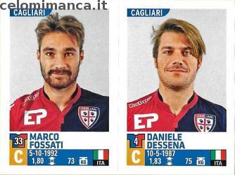 634 Marco Fossati Daniele Dessena 15 16 Panini 634 - Marco Fossati - Daniele Dessena