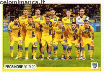 658 Squadra Frosinone 19 20 Panini 658 - Squadra Frosinone