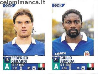 660 Federico Gerardi Giulio Ebagua 15 16 Panini 660 - Federico Gerardi - Giulio Ebagua