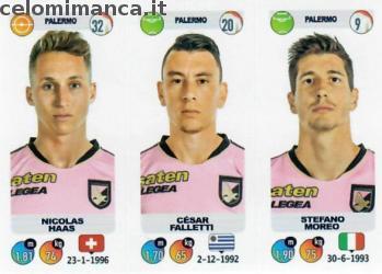 669 Nicolas Haas Cesar Falletti Stefano Moreo 18 19 Panini 669 - Nicolas Haas - César Falletti - Stefano Moreo