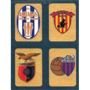 855 - Scudetti Akragas - Benevento - Casertana - Catania