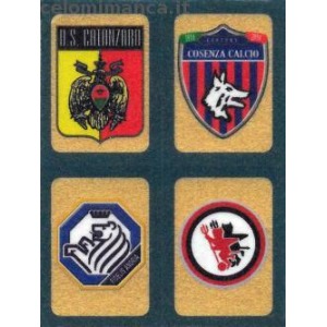 858 - Scudetti Catanzaro - Cosenza - Fidelis Andria - Foggia