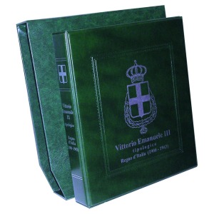 MASTER PHIL - Album VITTORIO EMANUELE III completo - Raccolta tipologica - Verde