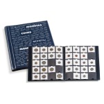 LEUCHTTURM - Album per 200 Oblò con 10 fogli fissi a 20 tasche da 50 mm, senza custodia