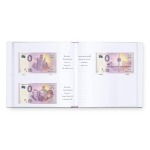 LEUCHTTURM - Album per 200 banconote EURO SOUVENIR con una banconota da 0 € in edizione limitata