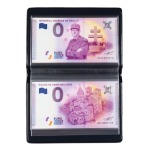 LEUCHTTURM - Album tascabile ROUTE per 40 banconote EURO SOUVENIR - Blu