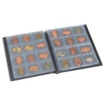 LEUCHTTURM - Album tascabile per 96 PRESSED PENNIES senza custodia - Nero