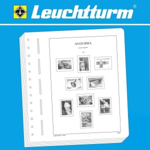 LEUCHTTURM - Andorra Spagnola 1928/2009 - Con taschine