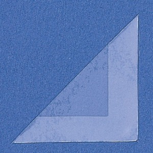 LEUCHTTURM - Angolari autoadesivi per FDC, foto, cartoline da 32x32 mm - 250 pz.