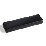 LEUCHTTURM - Astuccio NOBILE in metallo a 4 caselle quadrate da 50 mm - Nero