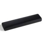 LEUCHTTURM - Astuccio NOBILE in metallo a 5 caselle quadrate da 50 mm - Nero