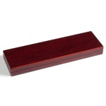 LEUCHTTURM - Astuccio VOLTERRA in legno a 5 caselle quadrate da 50 mm - Mogano