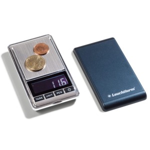 LEUCHTTURM - Bilancia digitale LIBRA 500 da 0,1 a 500 g