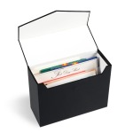 LEUCHTTURM - Box-archivio LOGIK MINI formato A5 - Nero