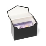 LEUCHTTURM - Box-archivio LOGIK MINI formato C6 - Nero