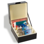 LEUCHTTURM - Box-archivio LOGIK formato A5 - Nero
