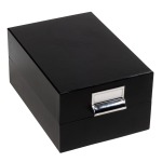 LEUCHTTURM - Box-archivio LOGIK formato C6 - Nero