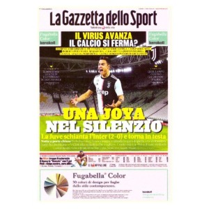 C17 - (prima pagina Gazzetta 9 marzo 2020)