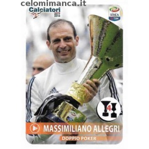 C21 - Massimiliano Allegri - Doppio poker