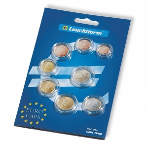 LEUCHTTURM - Capsule per 1 serie Euro da 8 monete