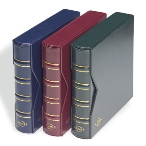 LEUCHTTURM - Cartella a 4 anelli NUMIS CLASSIC vuota, con custodia - Qualsiasi colore