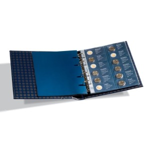 LEUCHTTURM - Cartella a 4 anelli OPTIMA 2 € commemorativi Emissioni Congiunte con fogli e custodia