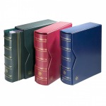 LEUCHTTURM - Cartella a 4 anelli OPTIMA GIGANT CLASSIC con custodia - Qualsiasi colore