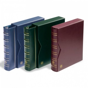 LEUCHTTURM - Cartella a 4 anelli VARIO CLASSIC con custodia - Qualsiasi colore