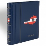 LEUCHTTURM - Cartella a barra rotante PERFECT DP CLASSIC con custodia Austria