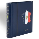 LEUCHTTURM - Cartella a barra rotante PERFECT DP CLASSIC con custodia Francia