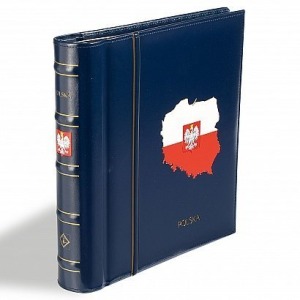 LEUCHTTURM - Cartella a barra rotante PERFECT DP CLASSIC con custodia Polonia