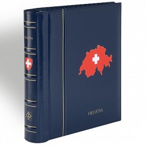 LEUCHTTURM - Cartella a barra rotante PERFECT DP CLASSIC con custodia Svizzera