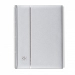 LEUCHTTURM - Classificatore COMFORT METALLIC EDITION S64 A4 a 32 fogli neri - Argento